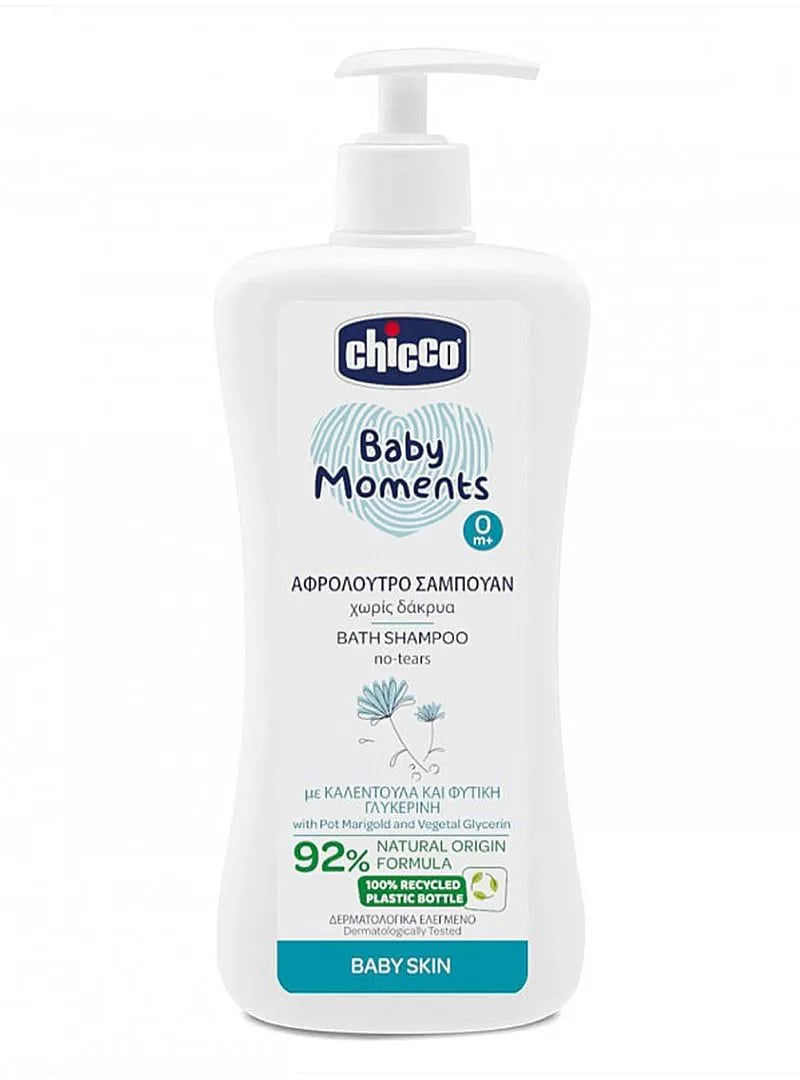 CHICCO Αφρόλουτρο-Σαμπουάν Baby Moments 500ml
