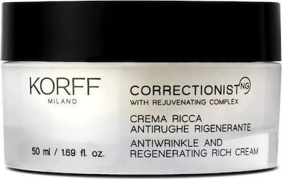 KORFF Correctionist Rich 24ωρη Ενυδατική & Αντιγηραντική Κρέμα Προσώπου για Κανονικές/Ξηρές Επιδερμίδες 50ml