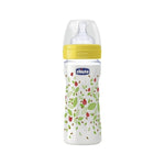 CHICCO Well Being Μπιμπερό Πλαστικό, Θηλή Σιλικόνης, 250ml
