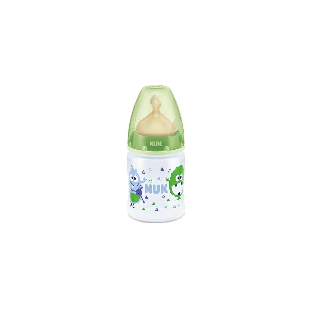 NUK First Choise LATEXμπουκάλι πλαστικό μικρό 0-6 m
