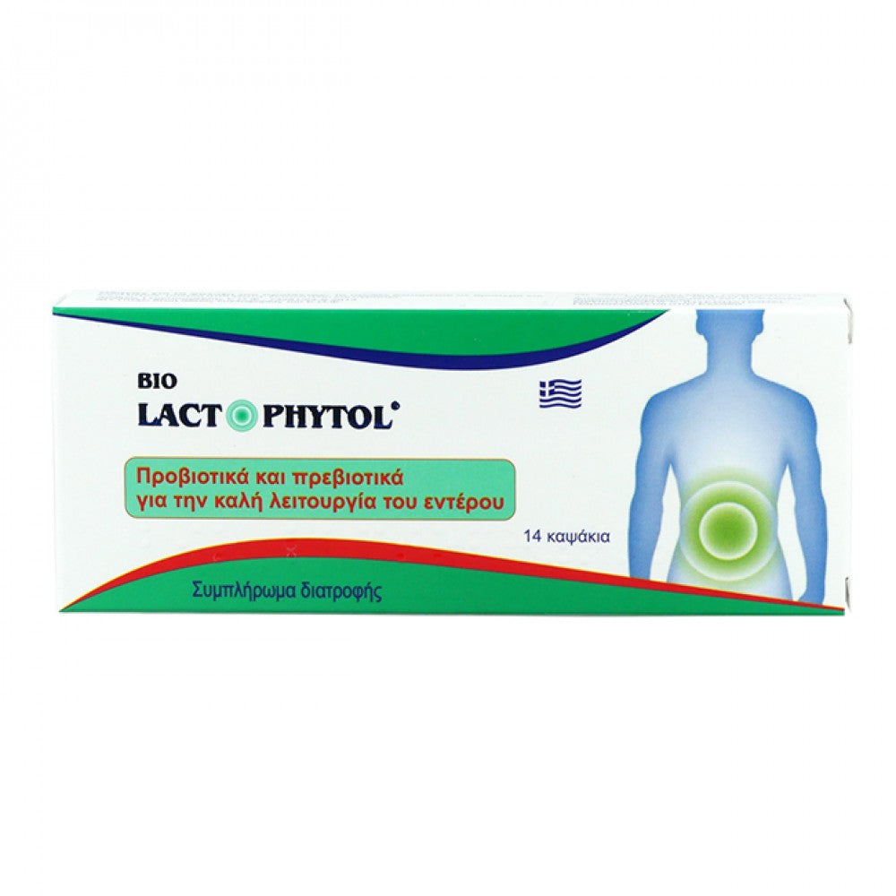 MEDICHROM Bio Lactophytol 14caps | Προβιοτικά &amp; Προβιοτικά για την Καλή Λειτουργία του Εντέρου