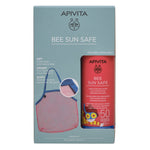 APIVITA Παιδικό Αντιηλιακό Σετ Spray Bee Sun Safe Hydra για Πρόσωπο &amp; Σώμα SPF50 200ml &amp; Παιδική Τσάντα Θαλάσσης