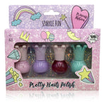 POKHARA girl power gift set pretty nails 4 παιδικά μανό