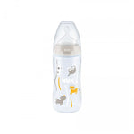 NUK First Choice Plus Πλαστικό Μπιμπερό με Θηλή Σιλικόνης 6-18m , 300ml