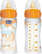 CHICCO welling μπιμπερό πλαστικό θηλή καουτσουκ 2+, 250 ml