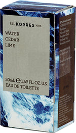 KORRES Water Cedar &amp; Lime Eau de Toilette 50ml