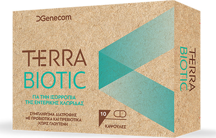 TERRA Biotic με Προβιοτικά και Πρεβιοτικά 10 κάψουλες