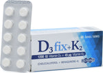 UNI PHARMA D3 Fix 1200IU & K2 45μg 60tabs