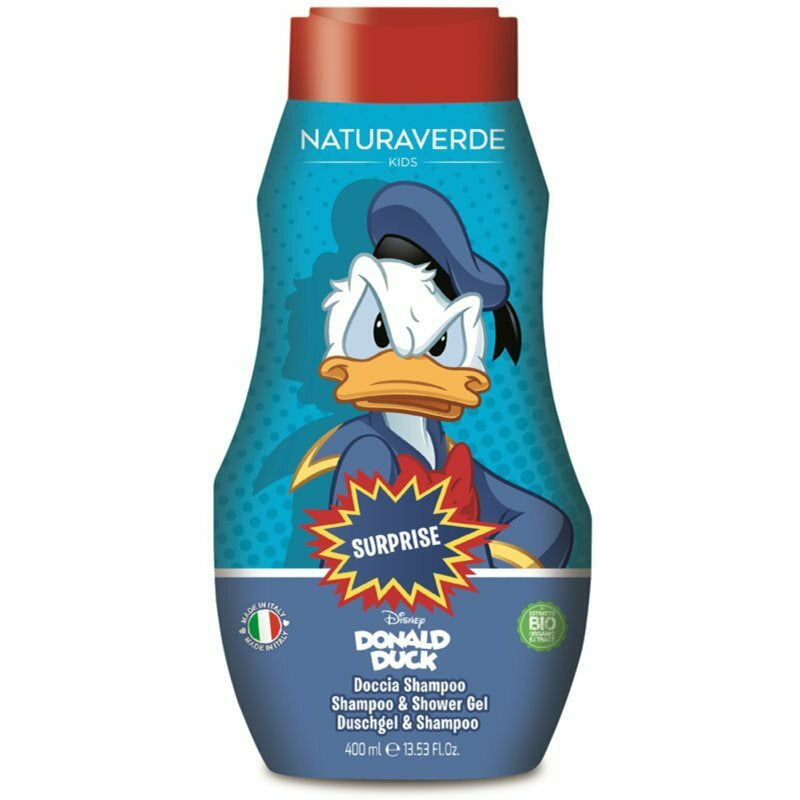 NATURAVERDE Bio Βιολογικό Παιδικό Αφρόλουτρο &amp; Σαμπουάν "Classics" σε Μορφή Gel 400ml 