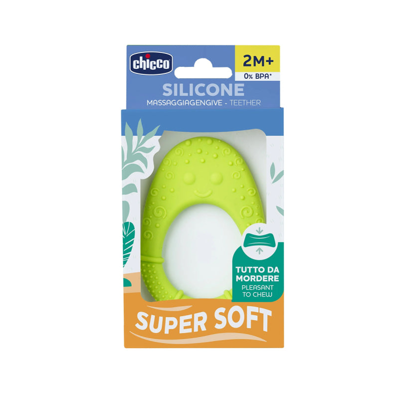 CHICCO Super Soft Teether 2m+, 1pc