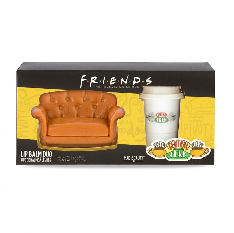 MAD BEAUTY Friends, Sofa &amp; Cup Lip Balm, Βάλσαμο Χειλιών - 4gr &amp; 1,5gr