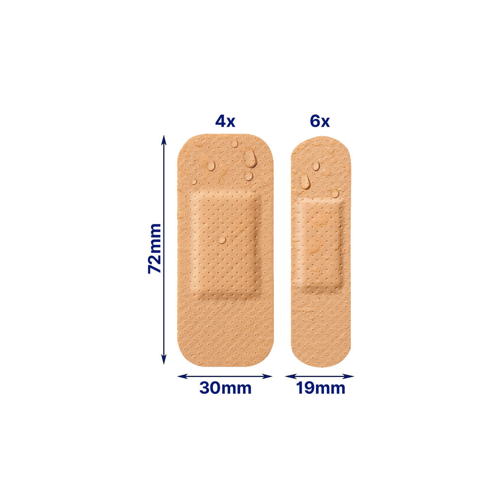 HANSAPLAST Universal Bacteria Shield Αδιάβροχα Αυτοκόλλητα Επιθέματα 10τμχ