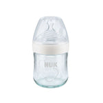 NUK Nature Sense Γυάλινο Μπιμπερό Θηλή Σιλικόνης 120ml