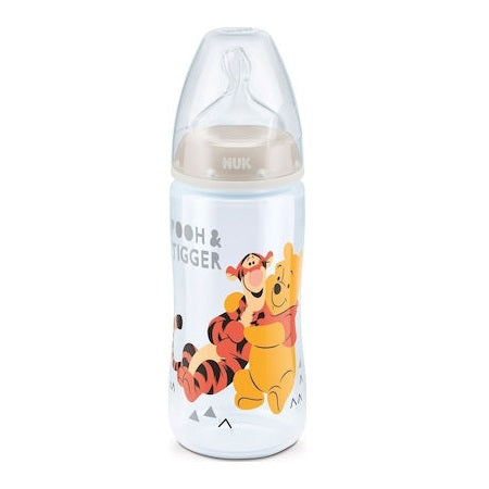 NUK First Choice WinnieΠλαστικό ΜπιμπερόΘηλή Σιλικόνης 0-6m 300ml