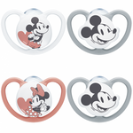 NUK Disney space πιπίλα σιλικόνης με θήκη 6-18 m, 1 τμχ