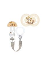 ΜAM πιπίλα σιλικόνης original κλιπ+πιπίλα 6-16 m