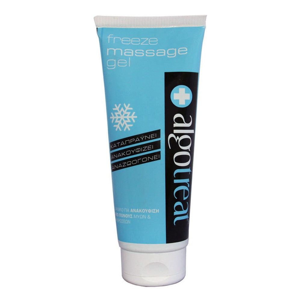 ALGOTREAT Freeze Massage Gel Ιδανικό Για Ανακούφιση Από Πόνους Μυών &amp; Αρθρώσεων 170ml 