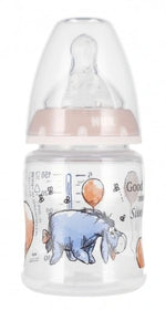 NUKFirst Choice WINNIEπλαστικό με θηλή Σιλικόνης 0-6m 120ml