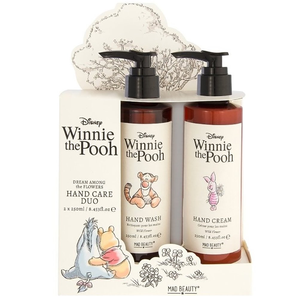 MAD BEAUTY Winnie the Pooh Hand Wash Duo, Πακέτο με Κρεμοσάπουνο χεριών &amp; Κρέμα Χεριών 