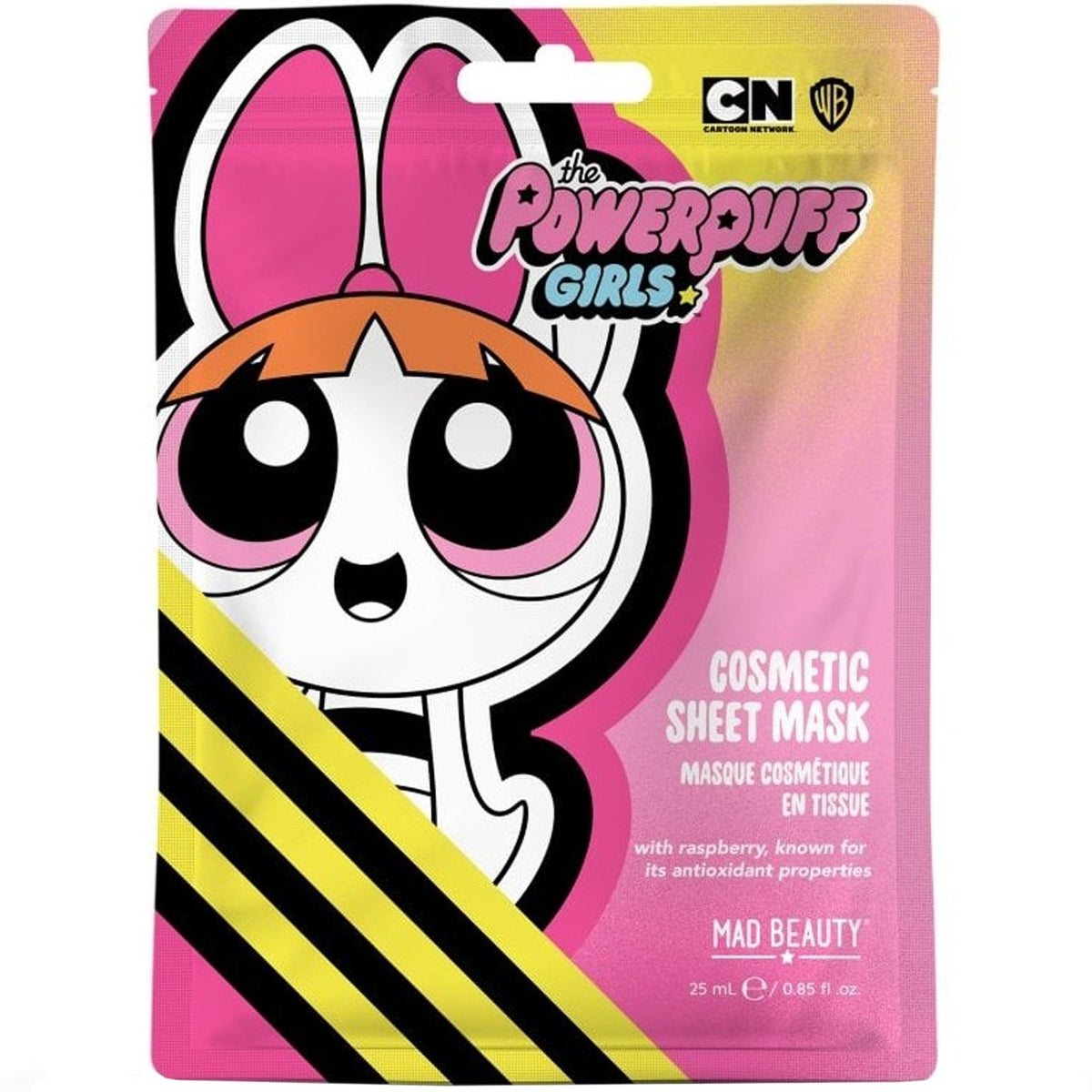 MAD BEAUTY - *Powerpuff Girls* - μάσκα καλλυντικών σεντόνι