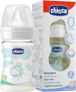 CHICCO well be πλαστικό μπουκάλι με θηλή σιλικόνης 0+ 150ml