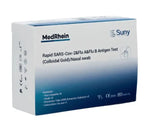 MEDRHEIN SunyBio COVID-19 Τεστ Ανίχνευσης Αντιγόνου Covid-19 &amp; Influenza A+B Τέστ Γρίπης Α/Β , 5 τεμάχια