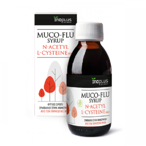 INOPLUSMuco FLu SyrupΣιρόπι για Παραγωγικό Βήχα