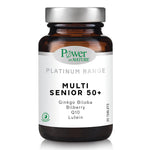 POWER HEALTH Classics Platinum Multi Senior 50+ με Ginkgo biloba Bilberry Q10 Lutein 30caps