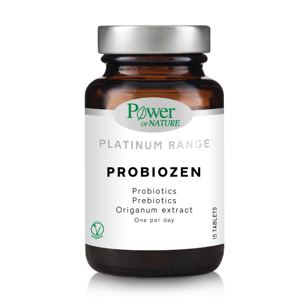 POWER HEALTH Classics Platinum Probiozen Συμπλήρωμα Διατροφής για το Ευαίσθητο Έντερο 15Tabs