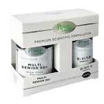 POWER HEALTH Platinum Range Multi Senior 50+ 30 δισκία &amp; Δώρο D-Vit3 2000 IU 20 δισκία 