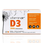 MEDICAIR Vitaminair D3 2500iu 60 Δισκία