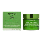 APIVITA Bee Radiant Peony Night Gel Balm, Gel-Balm Νύχτας για Λείανση &amp; Αναζωογόνηση 50ml