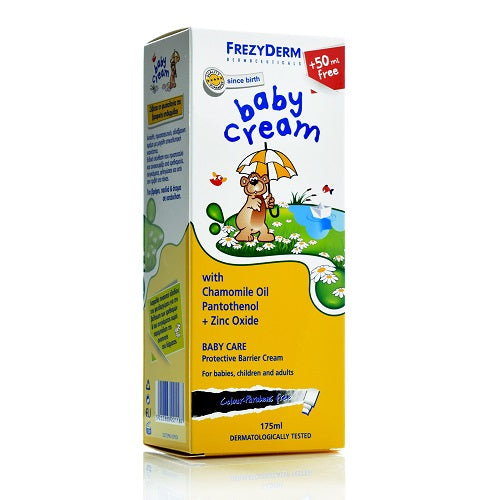 FREZYDERM Baby Cream - Αδιάβροχη Προστατευτική Βρεφική Κρέμα 175 ml