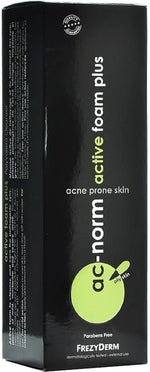 FREZYDERM AC Norm Active Foam Plus Αφρός Καθαρισμού Προσώπου για το Λιπαρό Δέρμα με Τάση Ακμής, 150ml