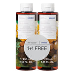 KORRES 1+1 Δώρο Πακέτο Προσφοράς Αφρόλουτρο , 2x250ml