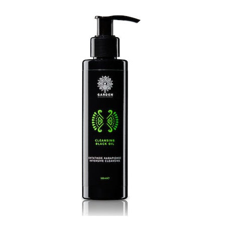 GARDEN OF PANTHENOLS Cleansing Black Oil Καθαριστικό Προσώπου για Λιπαρά Δέρματα με Τάση Ακμής 150ml