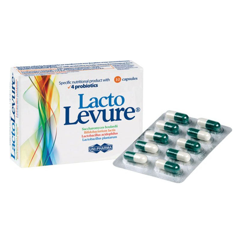 UNI-PHARMA Lacto Levure προβιοτικά, 10 καπ