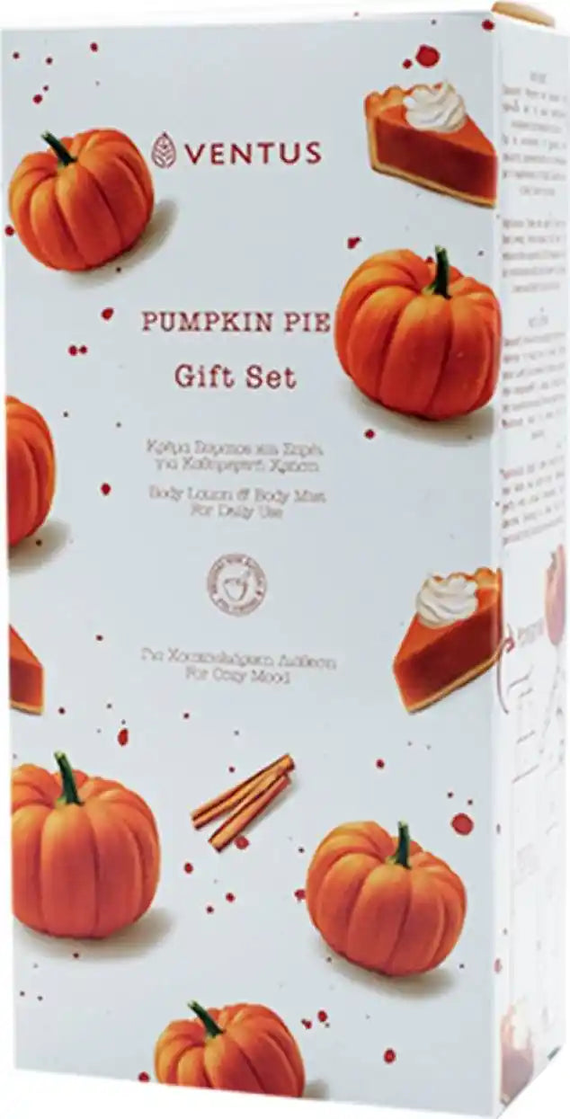 Ventus Pumpkin Pie Gift Box Σετ Περιποίησης Σώματος Body Lotion 250ml & Body Mist 100ml