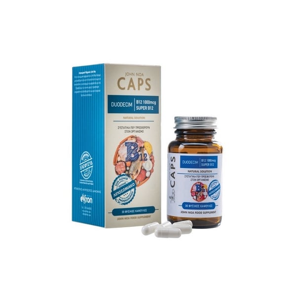 JOHN NOA Duodecim B12 1000 mcg Liposomal 30 caps