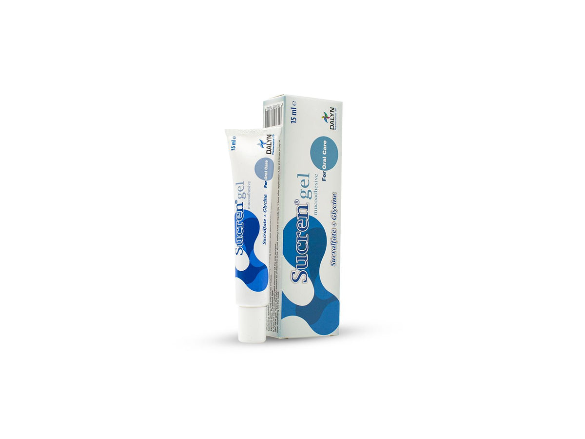 EIFRON Sucren Gel Επούλωσης Στοματικών Πληγών &amp; Φλεγμονών, 15ml
