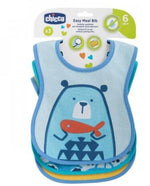 CHICCO Easy Meal Bib -ΣΑΛΙΑΡΑ - 6m+ (3 τμχ)