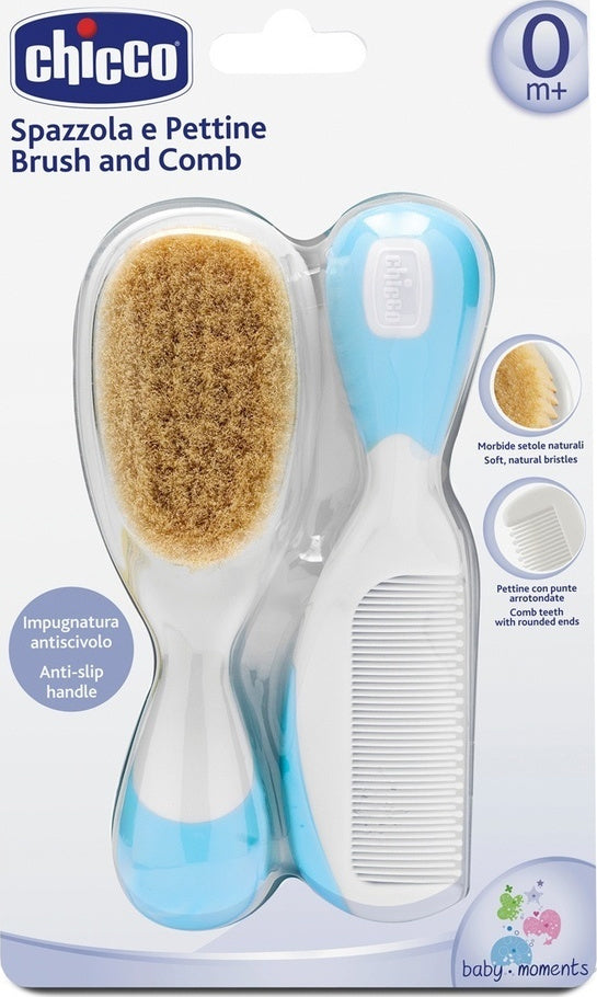 CHICCO Brush & Comb 0m+. 2 τμχ