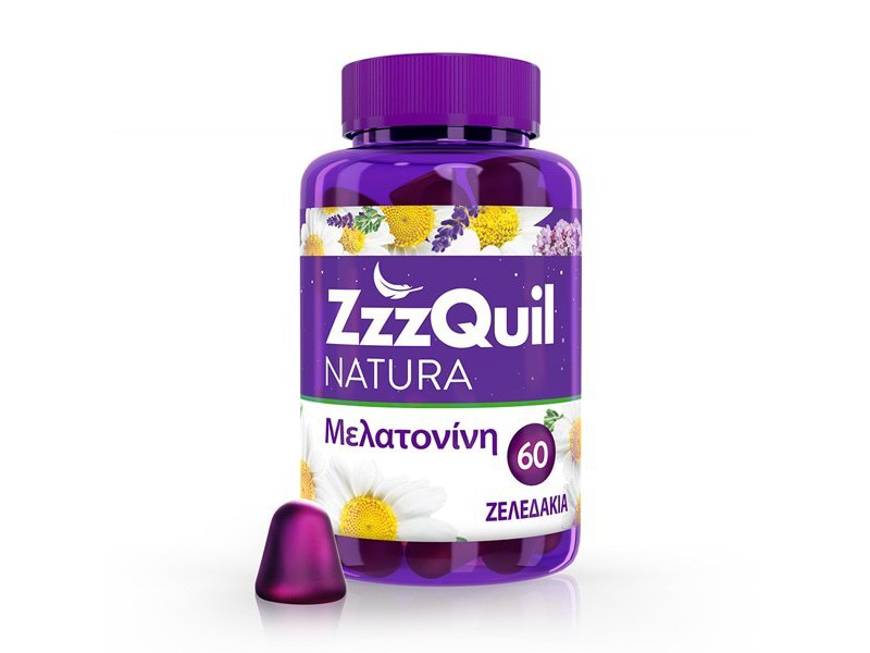 ZzzQuil NATURA Συμπλήρωμα Μελατονίνης ζελεδάκια