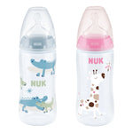 NUK First Choise LATEXμπουκάλι πλαστικόμεγάλο 0-6 m