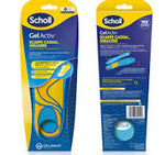 Scholl Gel Activ Πάτοι για Καθημερινά Υποδήματα & Απορρόφηση Κραδασμών Small, 1ζευγάρι