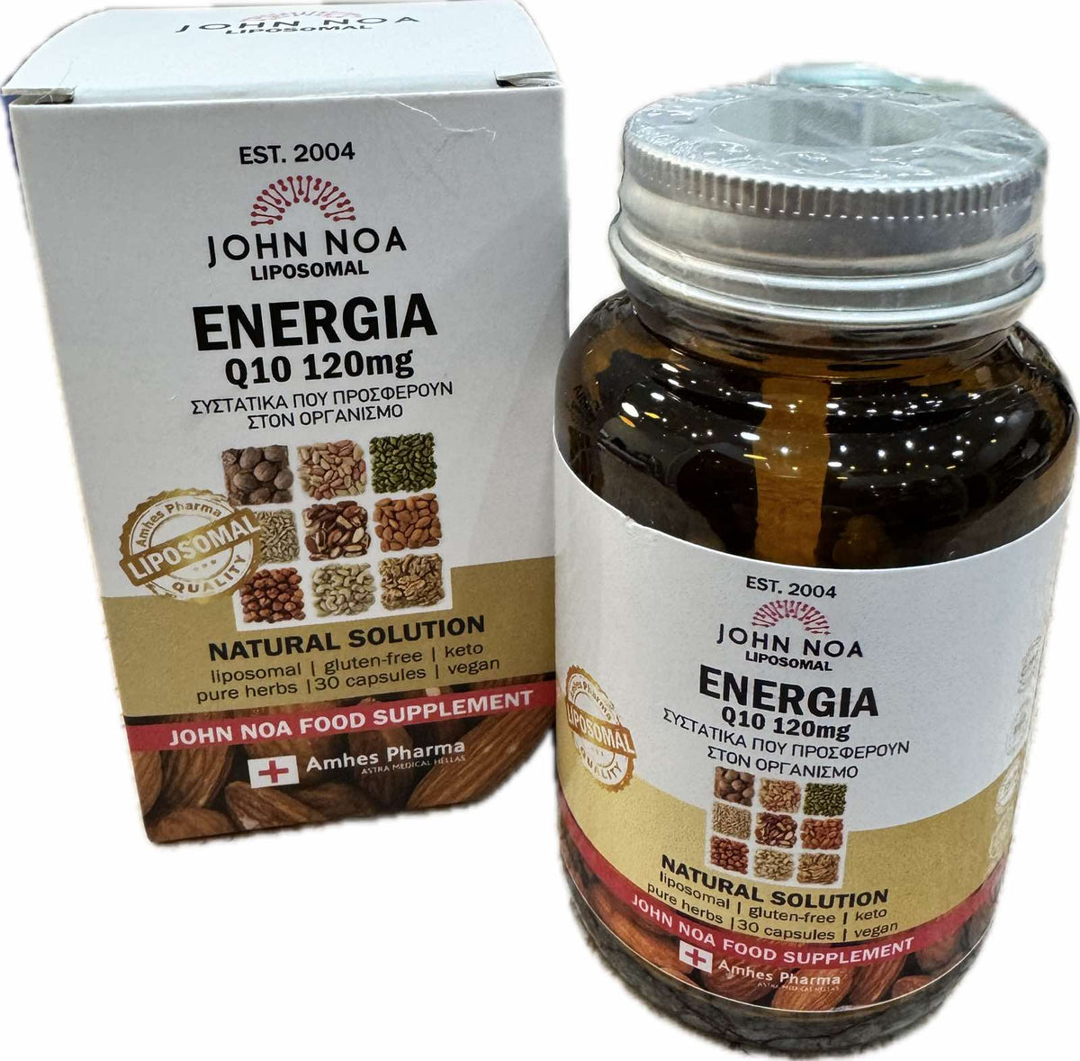 JOHN NOA Energia Συμπλήρωμα Διατροφής 30caps