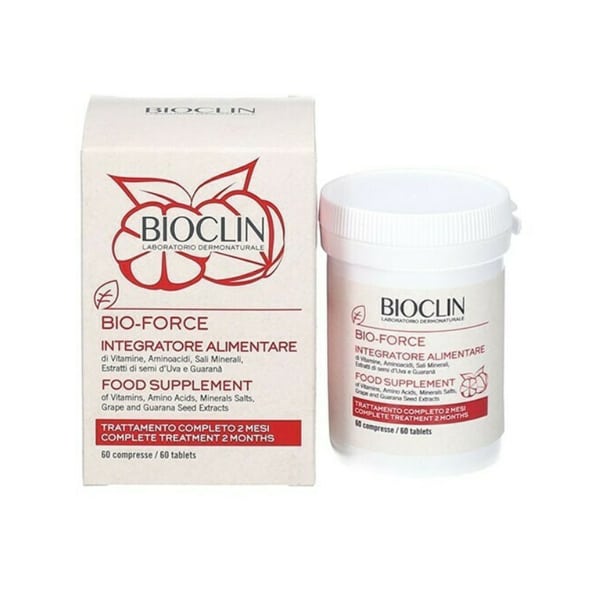 BIOCLIN Bio-Force Συμπλήρωμα Διατροφής για Ενδυνάμωση των Μαλλιών, 60tabs
