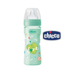 CHICCO Well Being Μπιμπερό Πλαστικό, Θηλή Σιλικόνης, 250ml