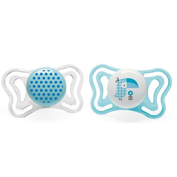 CHICCO Physio Forma Light Εργονομική Πιπίλα με Θηλή Σιλικόνης, 2τμχ