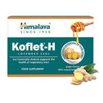 HIMALAY Koflet-H Παστίλιες Για Τον Βήχα Και Για Τον Ερεθισμένο Λαιμό Με Γεύση Τζίντζερ 12 Τεμάχια